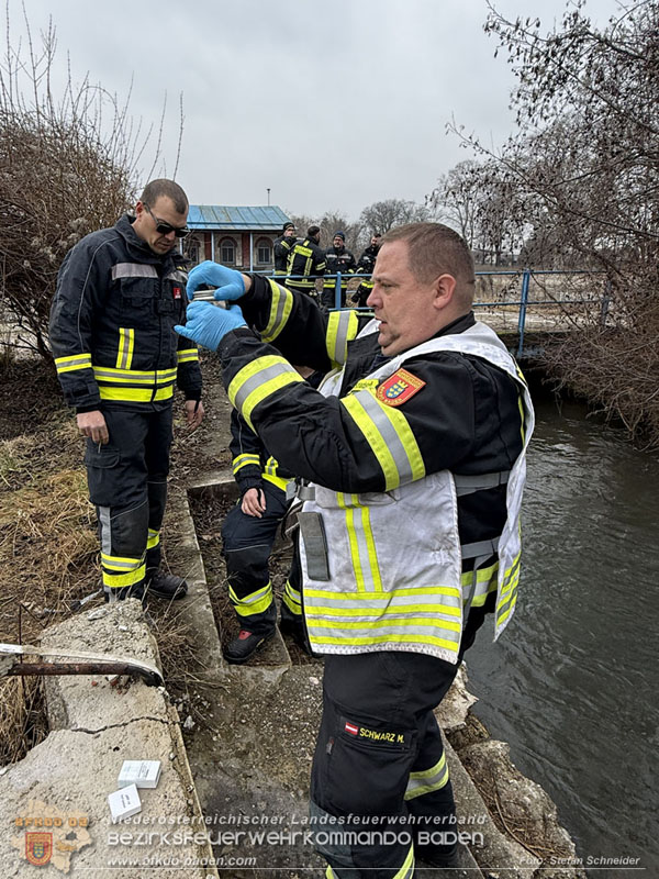 20260130_Rasche Entwarnung bei Gew�sserverunreinigung in der Fischa-Dagnitz  Foto: Stefan Schneider BFKDO BADEN