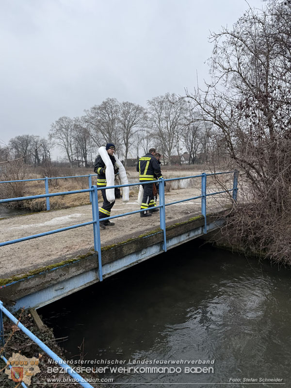 20260130_Rasche Entwarnung bei Gew�sserverunreinigung in der Fischa-Dagnitz  Foto: Stefan Schneider BFKDO BADEN