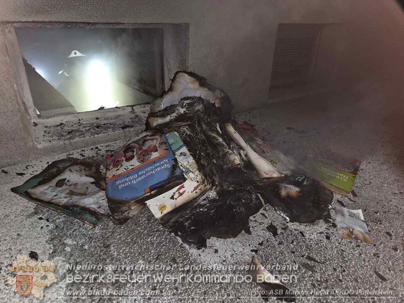 20260201_Kellerbrand in einer Wohnhausanlage in Berndorf Ortsteil Veitsau   Foto: ASB Markus Hackl 