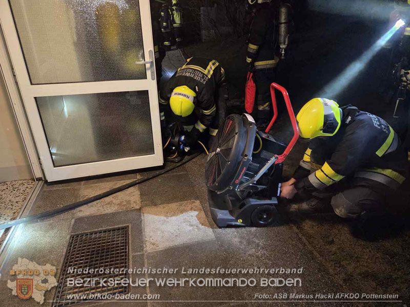20260201_Kellerbrand in einer Wohnhausanlage in Berndorf Ortsteil Veitsau   Foto: ASB Markus Hackl 