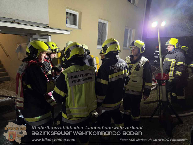 20260201_Kellerbrand in einer Wohnhausanlage in Berndorf Ortsteil Veitsau   Foto: ASB Markus Hackl 
