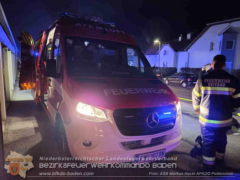 20260201_Kellerbrand in einer Wohnhausanlage in Berndorf Ortsteil Veitsau   Foto: ASB Markus Hackl 