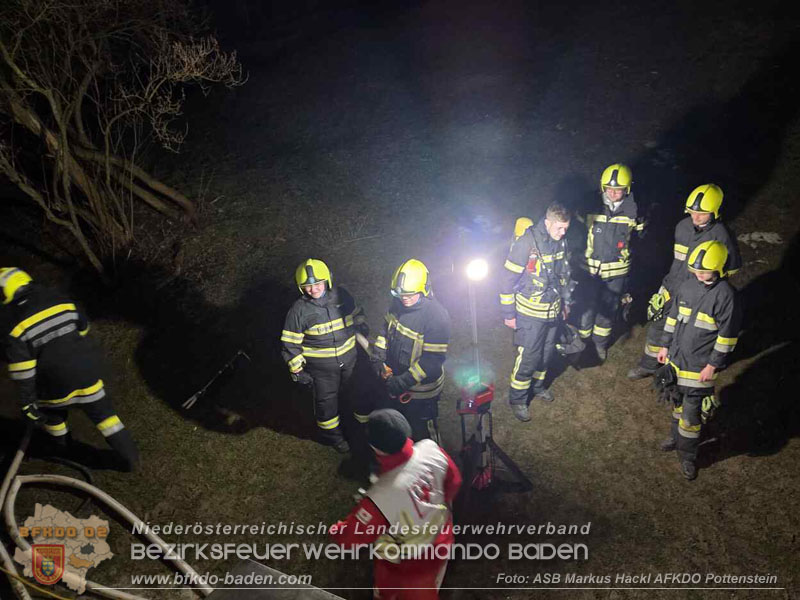 20260201_Kellerbrand in einer Wohnhausanlage in Berndorf Ortsteil Veitsau   Foto: ASB Markus Hackl 