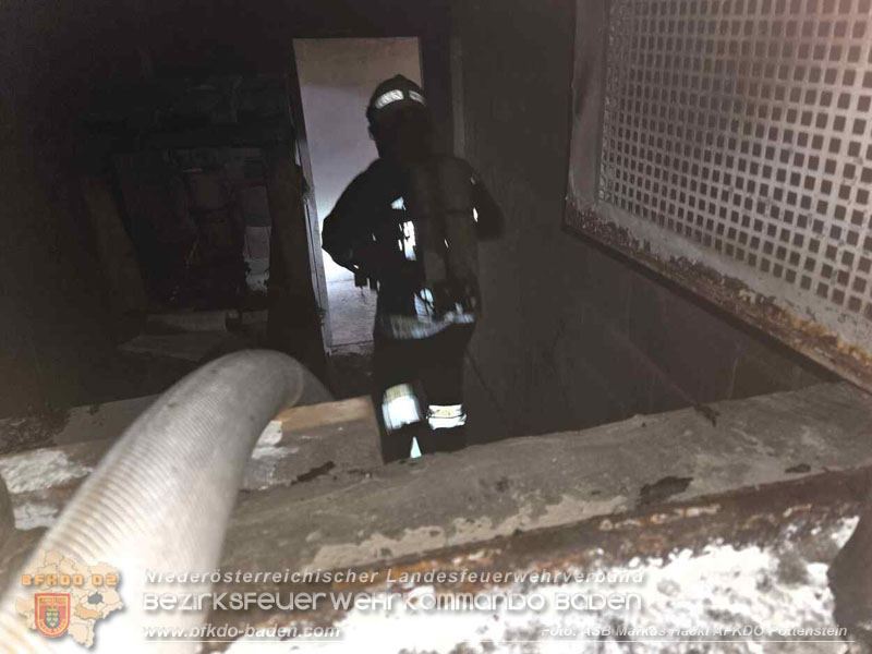 20260201_Kellerbrand in einer Wohnhausanlage in Berndorf Ortsteil Veitsau   Foto: ASB Markus Hackl 