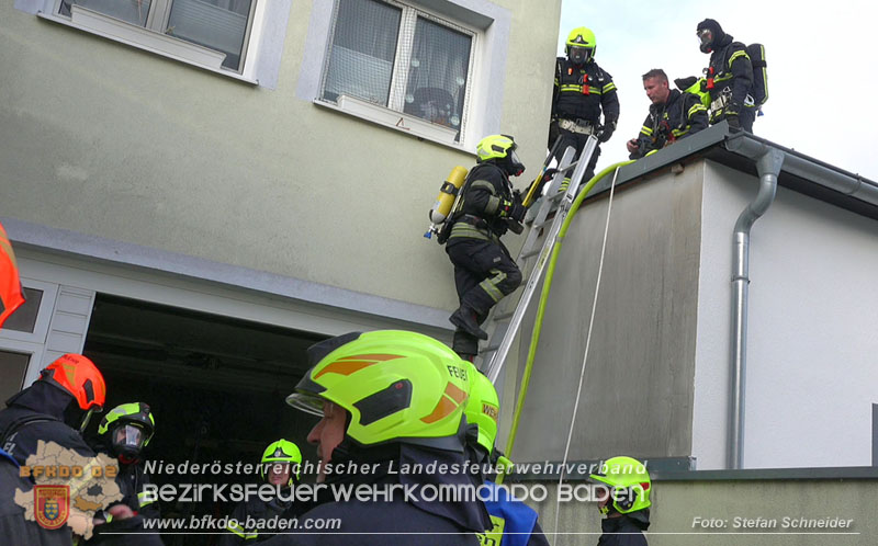20260207_Brand im Dachbereich gerade noch rechtzeitig entdeckt in Pfaffst�tten Foto: Stefan Schneider