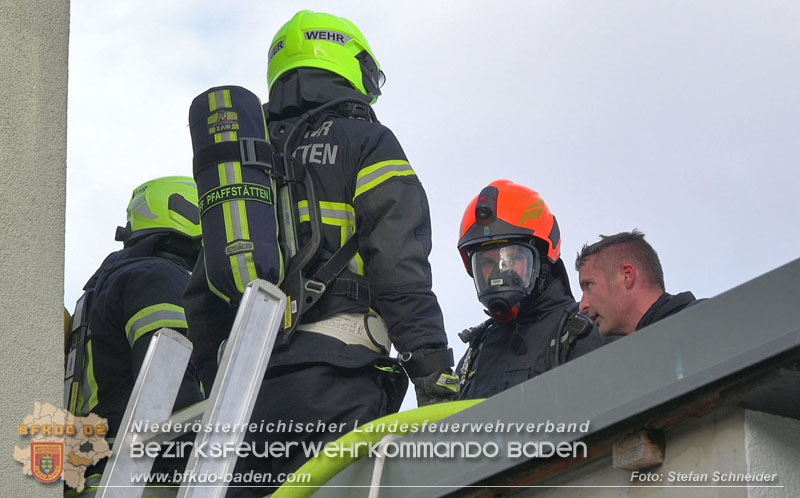 20260207_Brand im Dachbereich gerade noch rechtzeitig entdeckt in Pfaffst�tten Foto: Stefan Schneider