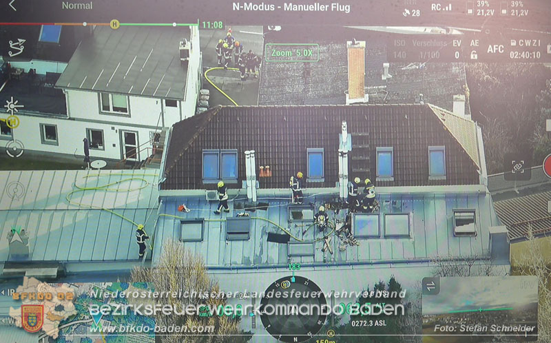 20260207_Brand im Dachbereich gerade noch rechtzeitig entdeckt in Pfaffst�tten Foto: Stefan Schneider