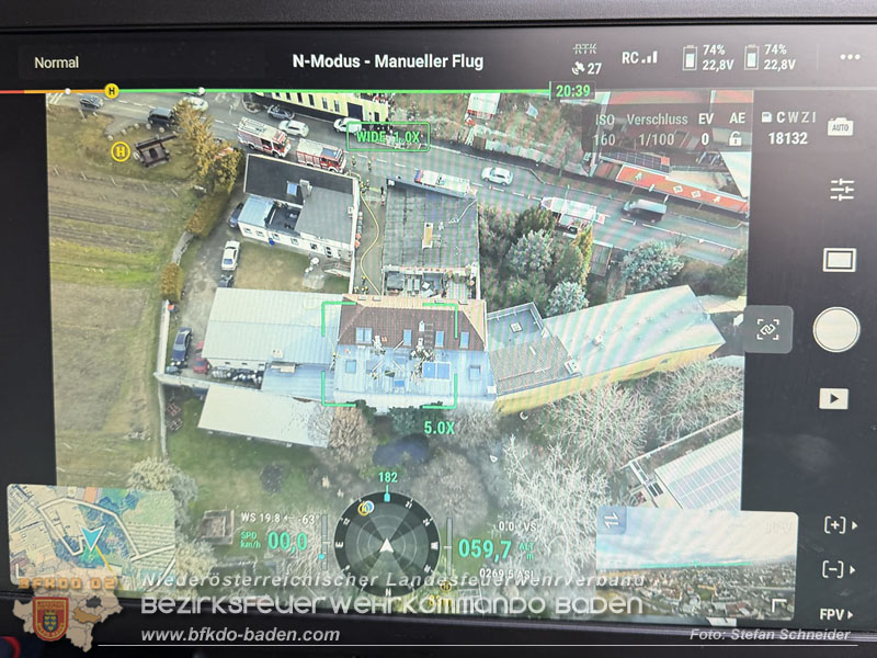 20260207_Brand im Dachbereich gerade noch rechtzeitig entdeckt in Pfaffst�tten Foto: Stefan Schneider