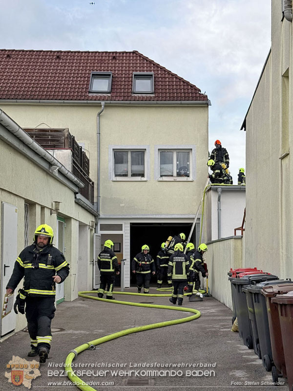 20260207_Brand im Dachbereich gerade noch rechtzeitig entdeckt in Pfaffst�tten Foto: Stefan Schneider