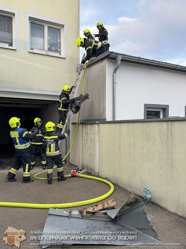20260207_Brand im Dachbereich gerade noch rechtzeitig entdeckt in Pfaffst�tten Foto: Stefan Schneider