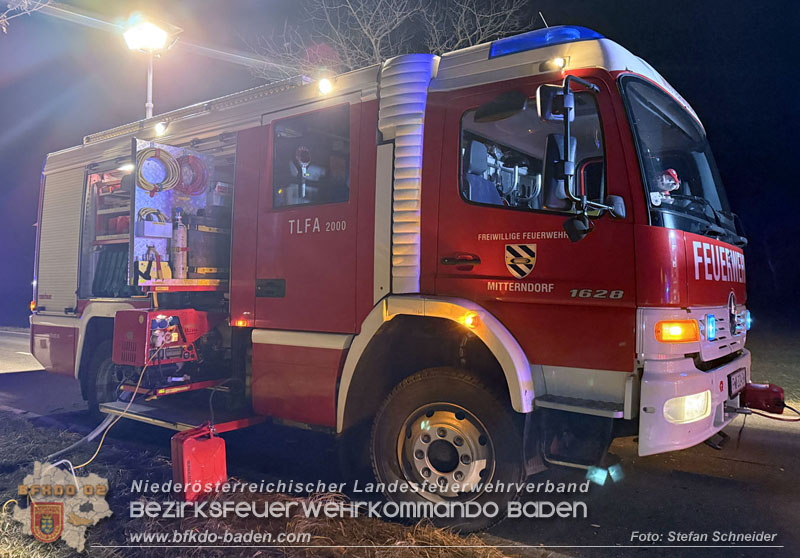 20260209_Verkehrsunfall auf der L4043 mit 5 Verletzte bei Mitterndorf a.d. Fischa Foto: Stefan Schneider BFKDO BADEN