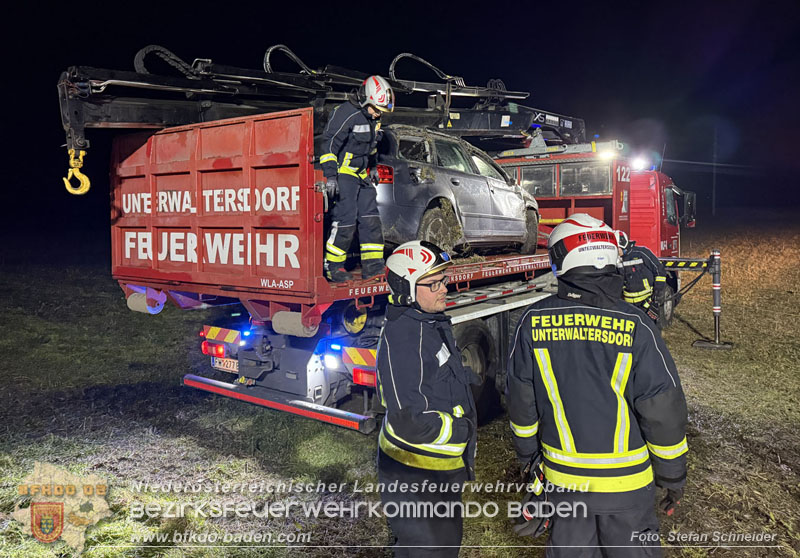 20260209_Verkehrsunfall auf der L4043 mit 5 Verletzte bei Mitterndorf a.d. Fischa Foto: Stefan Schneider BFKDO BADEN