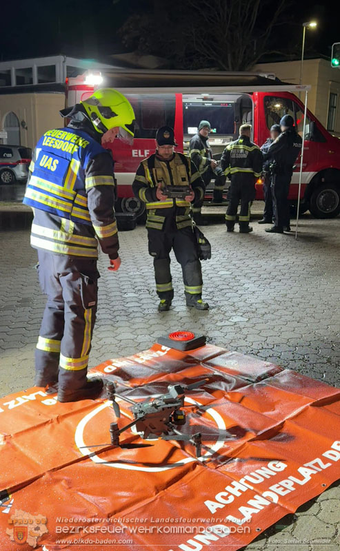 20260214_Drohneneinsatz zur Suche nach abgängiger Person in Baden Foto: Stefan Schneider BFKDO BADEN 20260214_Drohneneinsatz zur Suche nach abgängiger Person in Baden Foto: Stefan Schneider BFKDO BADEN