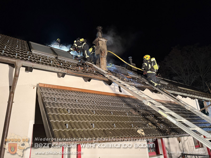 20260225_Wohnhausbrand in Siegenfeld - Familie kann sich ins Freie retten  Foto: Stefan Schneider FF Baden-Stadt