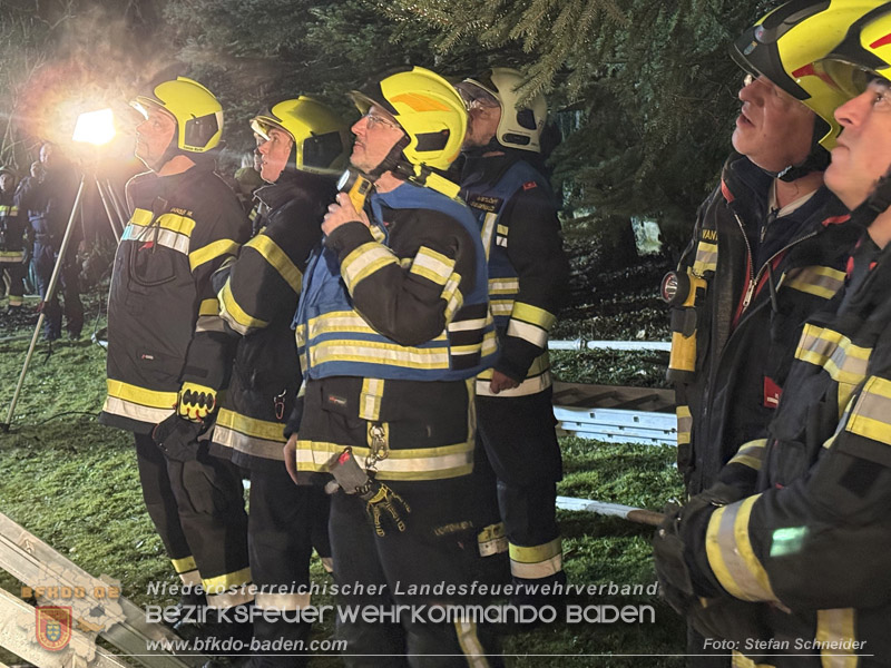 20260225_Wohnhausbrand in Siegenfeld - Familie kann sich ins Freie retten  Foto: Stefan Schneider FF Baden-Stadt