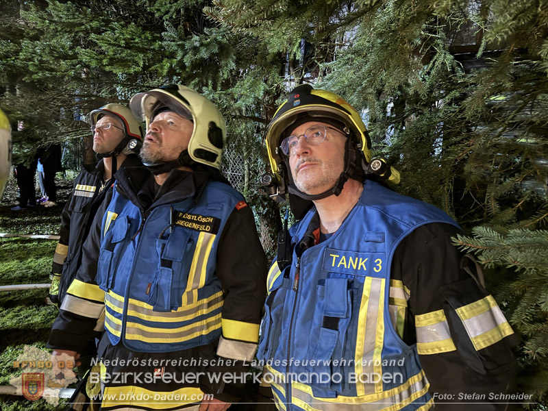 20260225_Wohnhausbrand in Siegenfeld - Familie kann sich ins Freie retten  Foto: Stefan Schneider FF Baden-Stadt