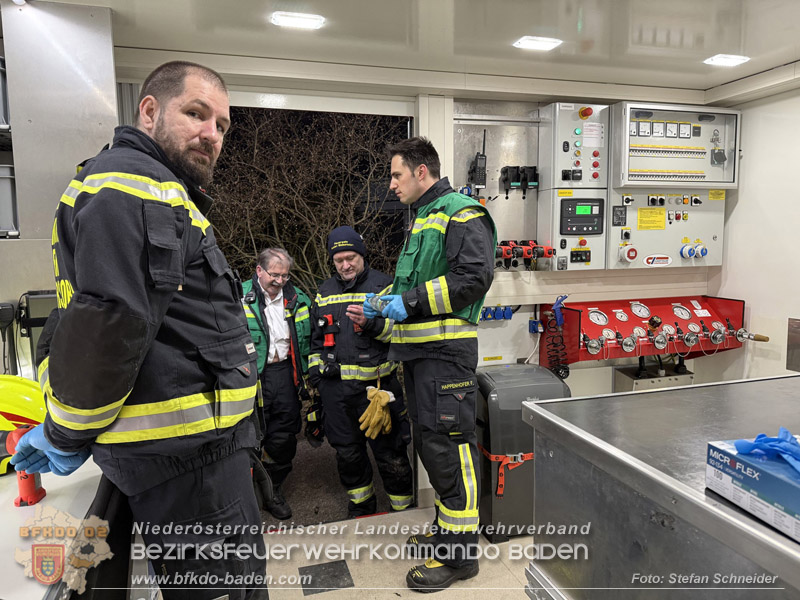 20260225_Wohnhausbrand in Siegenfeld - Familie kann sich ins Freie retten Foto: Stefan Schneider FF Baden-Stadt