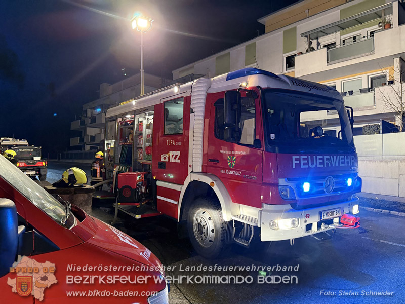 20260225_Wohnhausbrand in Siegenfeld - Familie kann sich ins Freie retten Foto: Stefan Schneider FF Baden-Stadt