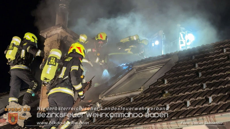 20260225_Wohnhausbrand in Siegenfeld - Familie kann sich ins Freie retten Foto: Stefan Schneider FF Baden-Stadt 20260225_Wohnhausbrand in Siegenfeld - Familie kann sich ins Freie retten Foto: Stefan Schneider FF Baden-Stadt