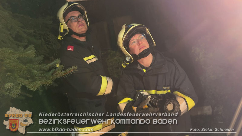 20260225_Wohnhausbrand in Siegenfeld - Familie kann sich ins Freie retten Foto: Stefan Schneider FF Baden-Stadt 20260225_Wohnhausbrand in Siegenfeld - Familie kann sich ins Freie retten Foto: Stefan Schneider FF Baden-Stadt