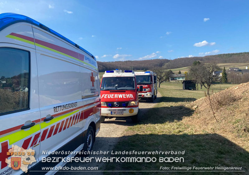 20260313_Forstunfall in Preinsfeld bei Heiligenkreuz  Foto: Nikola Reiner-Rautek FF Heiligenkreuz