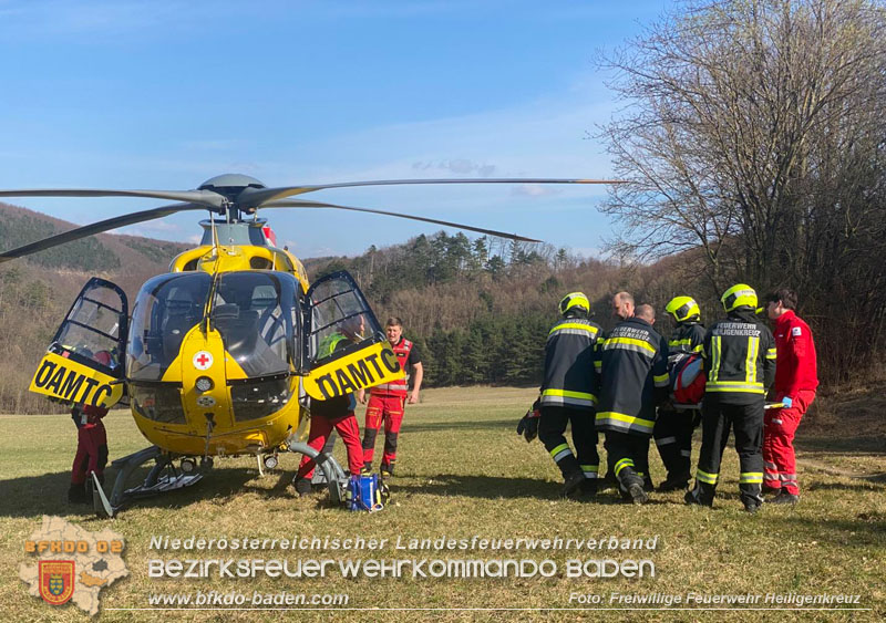 20260313_Forstunfall in Preinsfeld bei Heiligenkreuz  Foto: Nikola Reiner-Rautek FF Heiligenkreuz