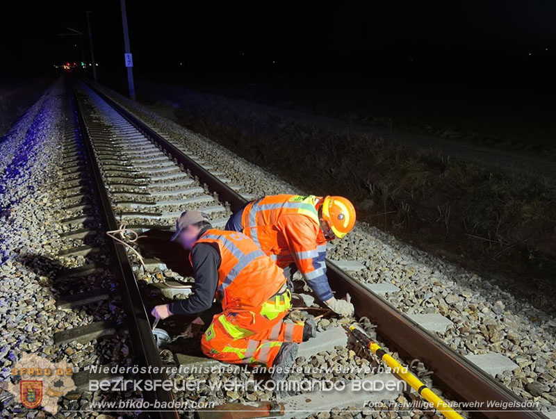 20260313_Schadstoffeinsatz auf &Ouml;BB Bahnstrecke Gramatneusiedler-Ast