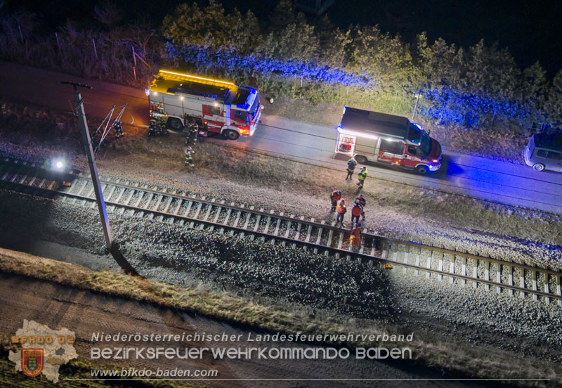 20260313_Schadstoffeinsatz auf &Ouml;BB Bahnstrecke Gramatneusiedler-Ast
