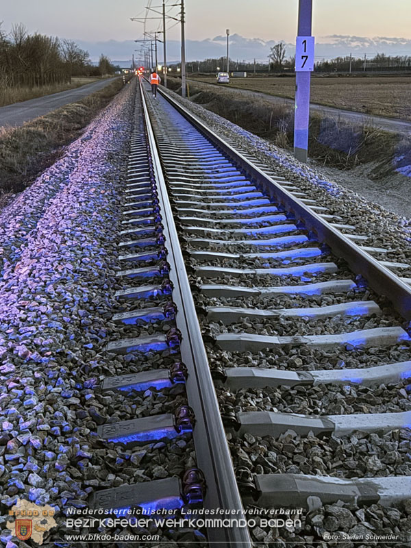20260313_Schadstoffeinsatz auf &Ouml;BB Bahnstrecke Gramatneusiedler-Ast
