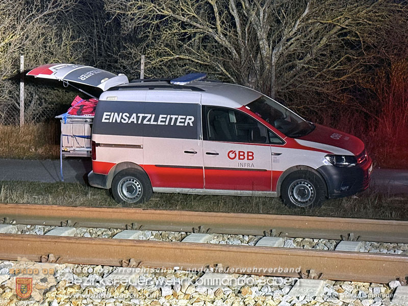 20260313_Schadstoffeinsatz auf &Ouml;BB Bahnstrecke Gramatneusiedler-Ast