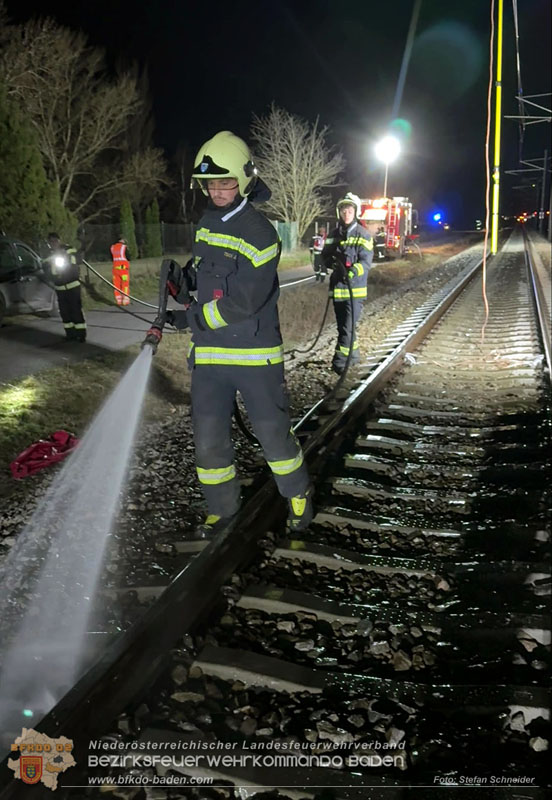 20260313_Schadstoffeinsatz auf &Ouml;BB Bahnstrecke Gramatneusiedler-Ast