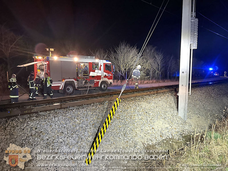 20260313_Schadstoffeinsatz auf &Ouml;BB Bahnstrecke Gramatneusiedler-Ast