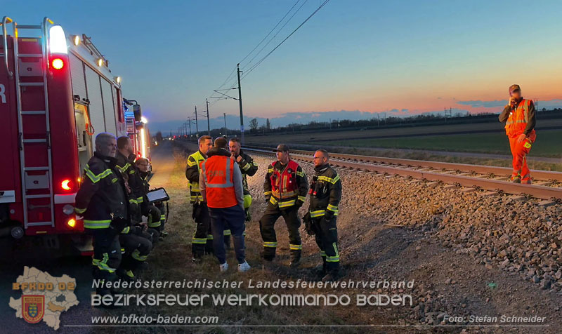 20260313_Schadstoffeinsatz auf &Ouml;BB Bahnstrecke Gramatneusiedler-Ast