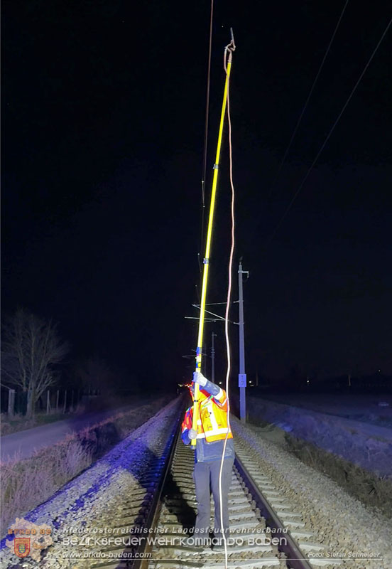 20260313_Schadstoffeinsatz auf &Ouml;BB Bahnstrecke Gramatneusiedler-Ast