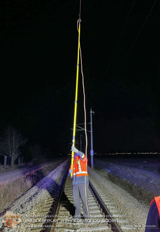 20260313_Schadstoffeinsatz auf &Ouml;BB Bahnstrecke Gramatneusiedler-Ast