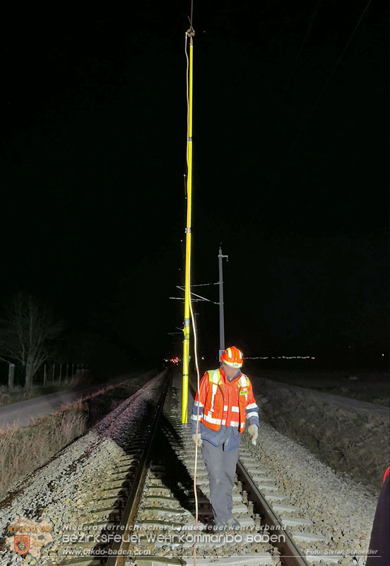 20260313_Schadstoffeinsatz auf &Ouml;BB Bahnstrecke Gramatneusiedler-Ast
