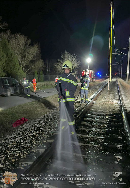 20260313_Schadstoffeinsatz auf &Ouml;BB Bahnstrecke Gramatneusiedler-Ast