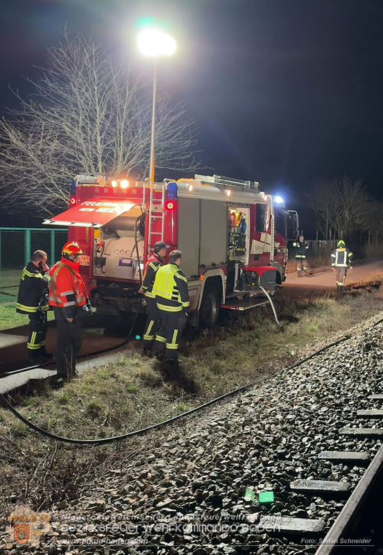20260313_Schadstoffeinsatz auf &Ouml;BB Bahnstrecke Gramatneusiedler-Ast