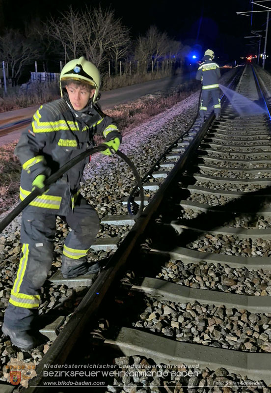 20260313_Schadstoffeinsatz auf &Ouml;BB Bahnstrecke Gramatneusiedler-Ast