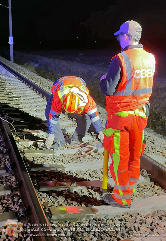 20260313_Schadstoffeinsatz auf &Ouml;BB Bahnstrecke Gramatneusiedler-Ast