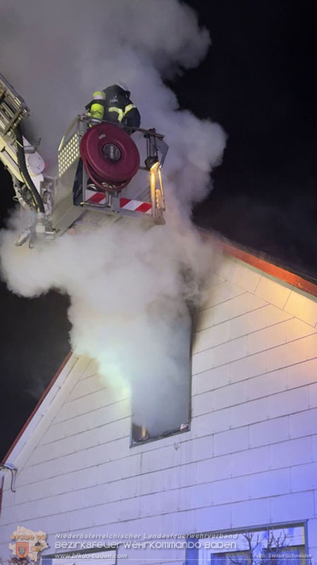 20260314_Wohnhausbrand in Traiskirchen Foto: Stefan Schneider BFKDO BADEN