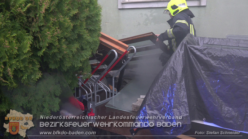 20260321_Kellerbrand in Baden ausgel�st durch eine Verpuffung  Foto: Stefan Schneider BFKDO BADEN