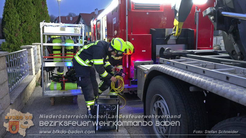 20260321_Kellerbrand in Baden ausgel�st durch eine Verpuffung  Foto: Stefan Schneider BFKDO BADEN