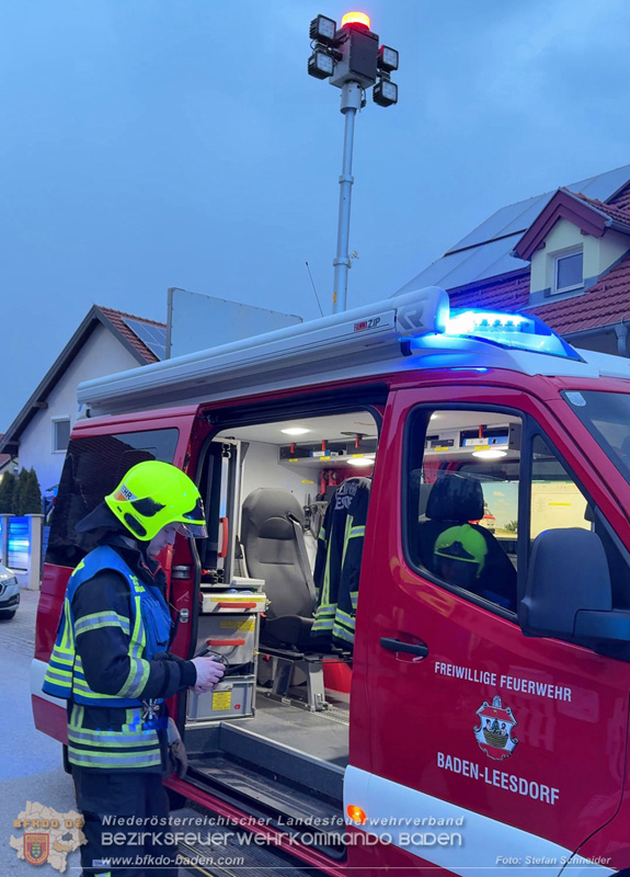 20260321_Kellerbrand in Baden ausgel�st durch eine Verpuffung Foto: Stefan Schneider BFKDO BADEN