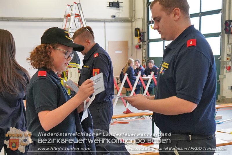 20260321_Wissenstest der Feuerwehrjugend Bezirk BADEN in Tribuswinkel  Foto: ASB �A Daniel Bartmann AFKDO Traiskirchen