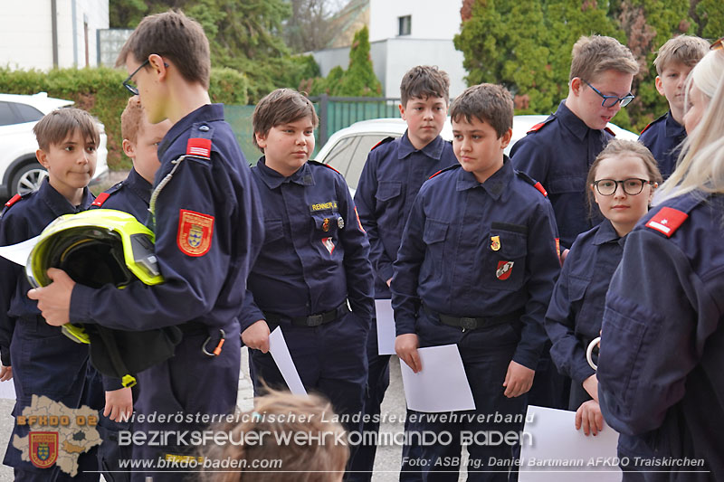 20260321_Wissenstest der Feuerwehrjugend Bezirk BADEN in Tribuswinkel  Foto: ASB �A Daniel Bartmann AFKDO Traiskirchen