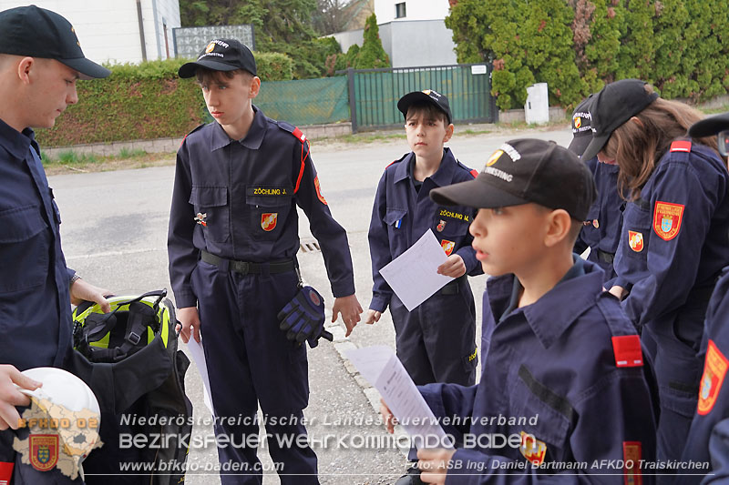 20260321_Wissenstest der Feuerwehrjugend Bezirk BADEN in Tribuswinkel  Foto: ASB �A Daniel Bartmann AFKDO Traiskirchen