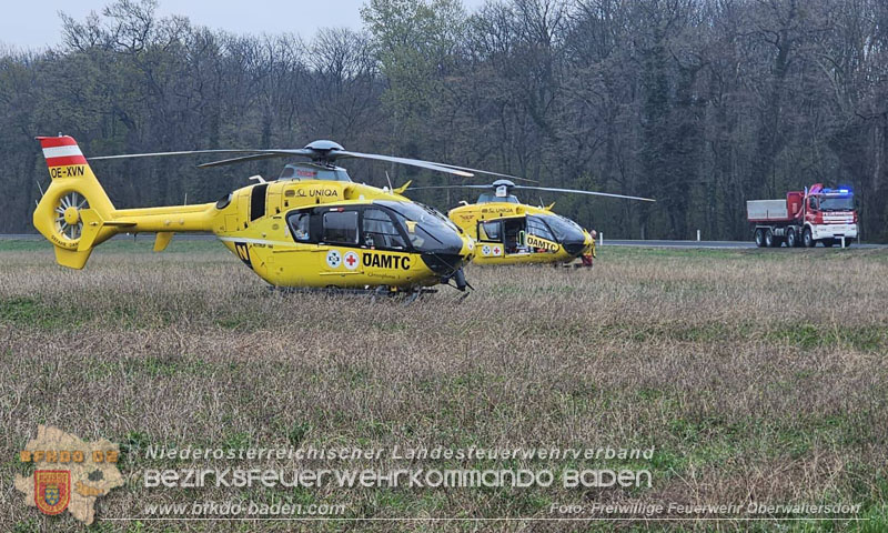 20260410_Alarmstufe T3 ausgelöst wegen Verkehrsunfall auf der L157 bei Pottendorf 20260410_Alarmstufe T3 ausgelöst wegen Verkehrsunfall auf der L157 bei Pottendorf