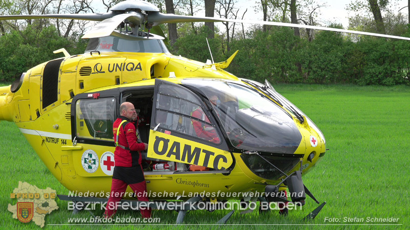20260420_Schwerer Lkw-Unfall auf der A2 bei Traiskirchen Foto: Stefan Schneider BFKDO BADEN