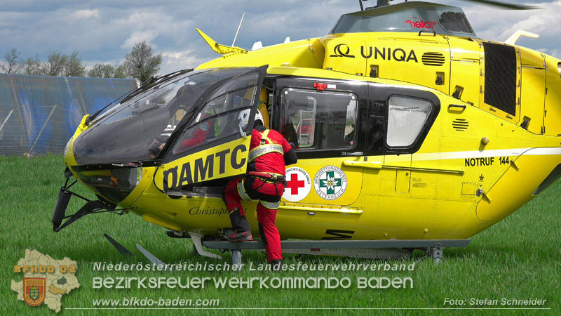 20260420_Schwerer Lkw-Unfall auf der A2 bei Traiskirchen Foto: Stefan Schneider BFKDO BADEN